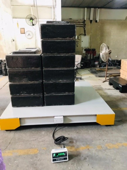 Industrial floor and heavy duty platform scales model details